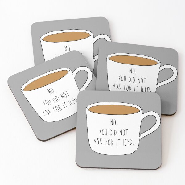 Item preview, You Did Not Ask For it Iced - Funny Barista Problems Quote  designed and sold by TimorousEclectc.