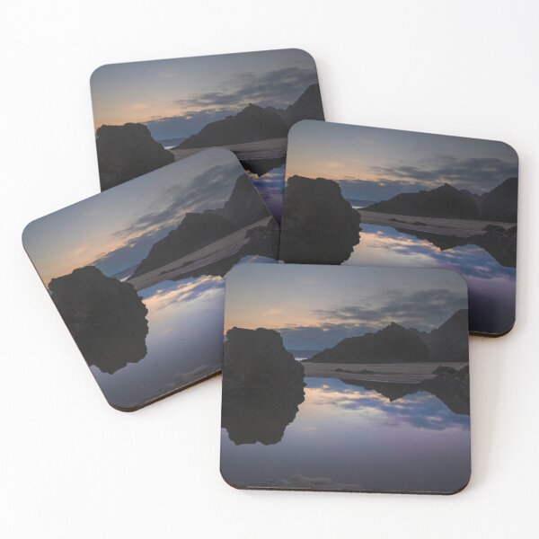 Item preview, Rockpool reflections at sunset designed and sold by Leighton Collins.