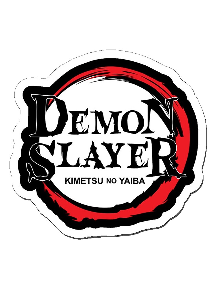 Demon Slayer Kimetsu No Yaiba Anime Logo 19 Greeting Card By Thatfattgamer Redbubble