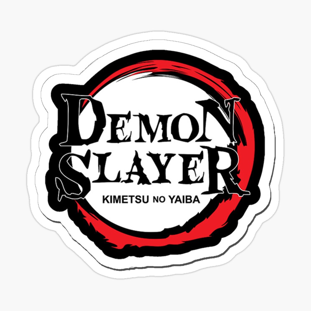 Demon Slayer Kimetsu No Yaiba Anime Logo 19 Greeting Card By Thatfattgamer Redbubble