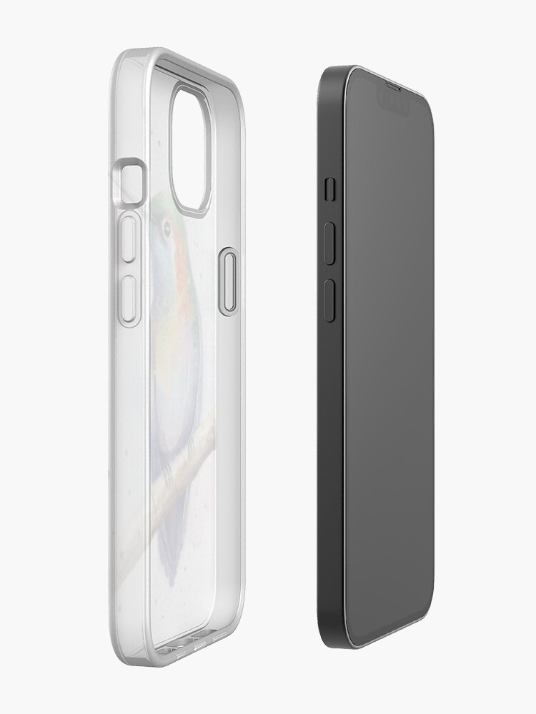 Alternate view of Watercolor Hummingbird iPhone Case