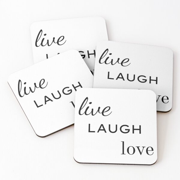 Item preview, 'Live, Laugh. Love' Quote t-shirt / sticker designed and sold by basicedgyteen.