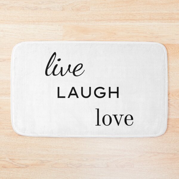 Item preview, 'Live, Laugh. Love' Quote t-shirt / sticker designed and sold by basicedgyteen.