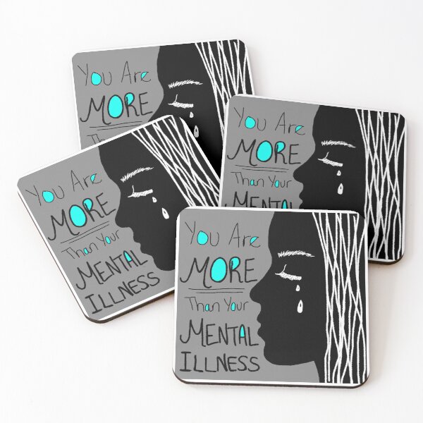 Item preview, You are more than your mental illness designed and sold by cakecatscoffee.