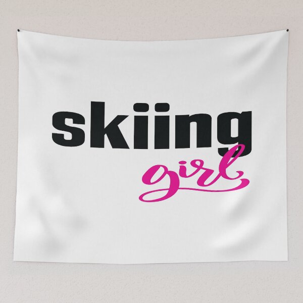 Item preview, Skiing Girl designed and sold by ProjectX23.