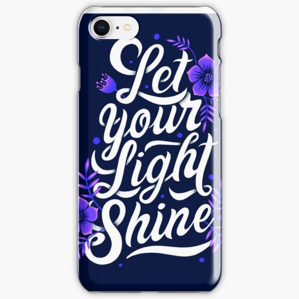 Let your light shine iPhone Snap Case