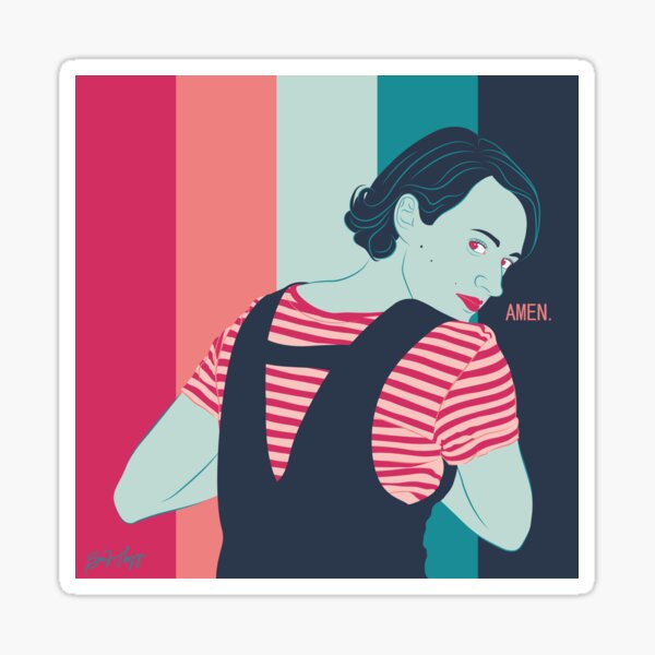 Item preview, Fleabag Color Pallette - Ilustración digital designed and sold by etillustrator.