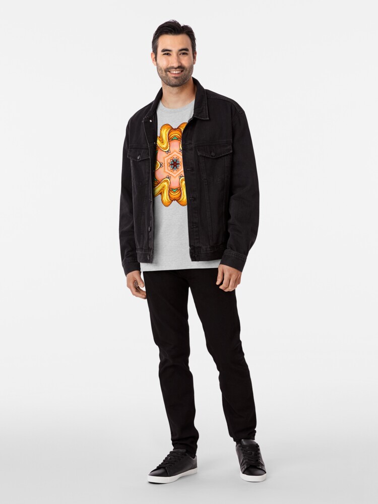 Alternative Ansicht von NANDALA 4C 001 - Shirt (Colourful Pop-Art meets Mandala Digital Art) Premium T-Shirt