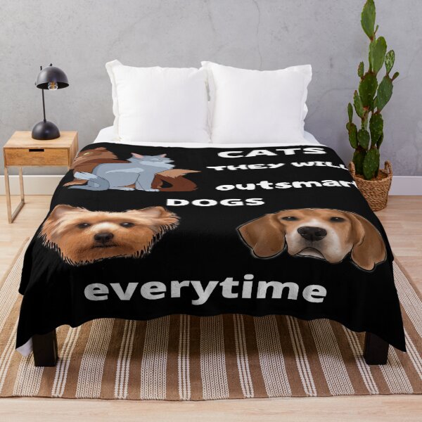 Item preview, Cats will outsmart dogs always. dog, brighter, intelligent designed and sold by jayne0524.
