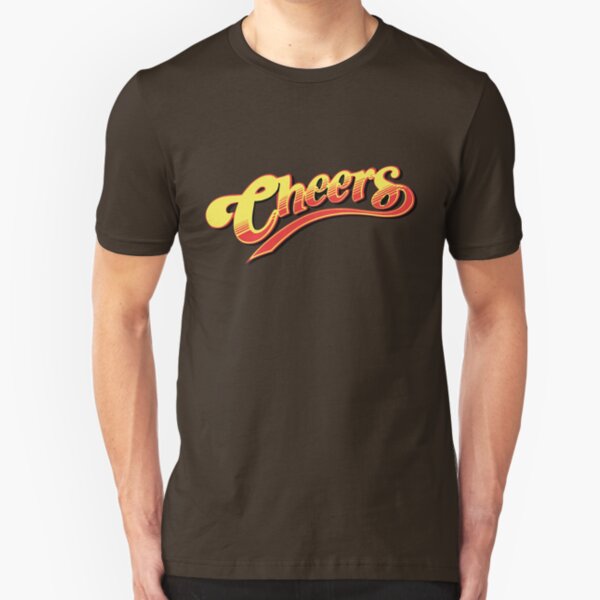 Cheers Boston Retro Vintage Slim Fit T-Shirt