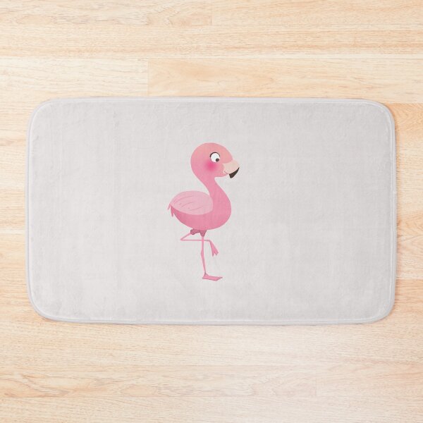Item preview, Baby flamingo cute hot pink nursery illustration designed and sold by Nadia  Ronquillo.