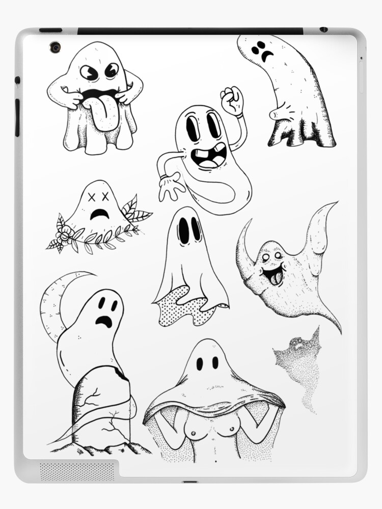 Tattoo Sheet Ghost