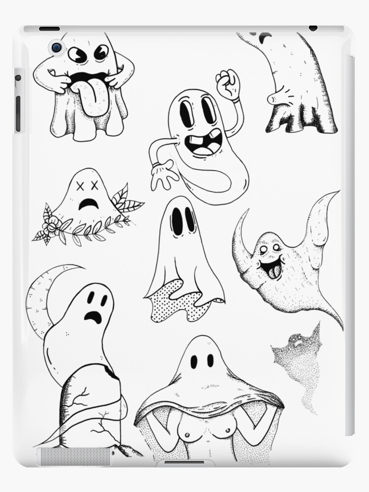 Buy Ghost Temporary Tattoo set of 3 Online in India  Etsy