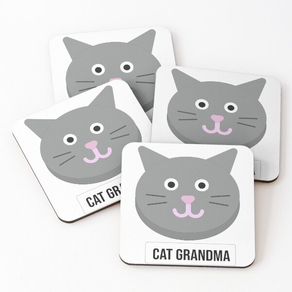 Item preview, Cat Grandma (Gray Cat)  designed and sold by FEMstuff.