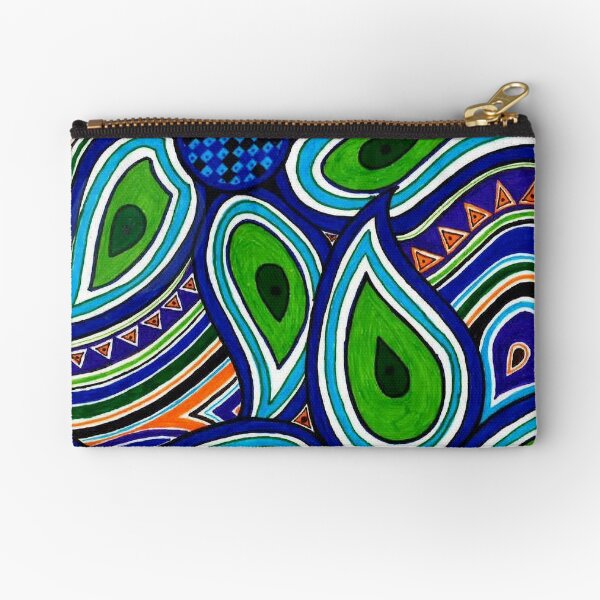 Summer Fields Zipper Pouch
