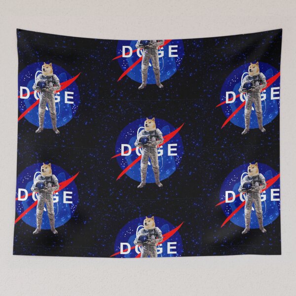 Item preview, Doge Astronaut In Space designed and sold by The Doggo Shop.