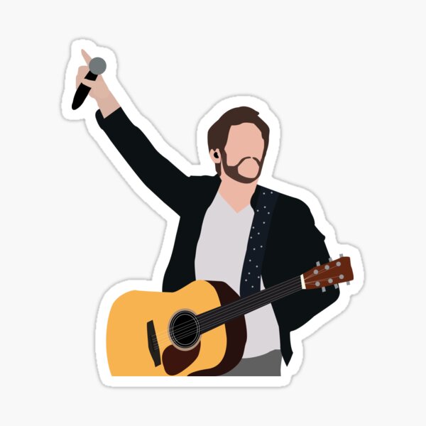 Thomas Rhett Colorblock Sticker