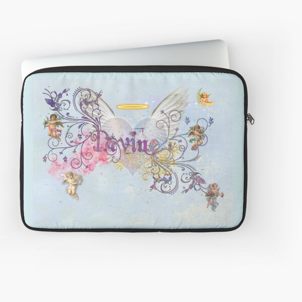 Divine Angels and Cherubs Laptop Sleeve