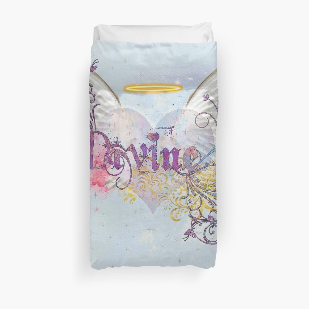 Divine Angels and Cherubs Duvet Cover
