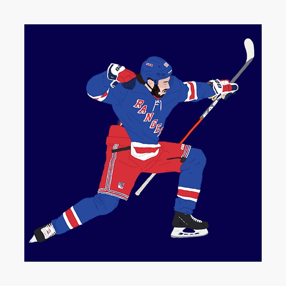 New York Rangers: Igor Shesterkin 2021 Poster - NHL Removable Adhesive Wall Decal Large