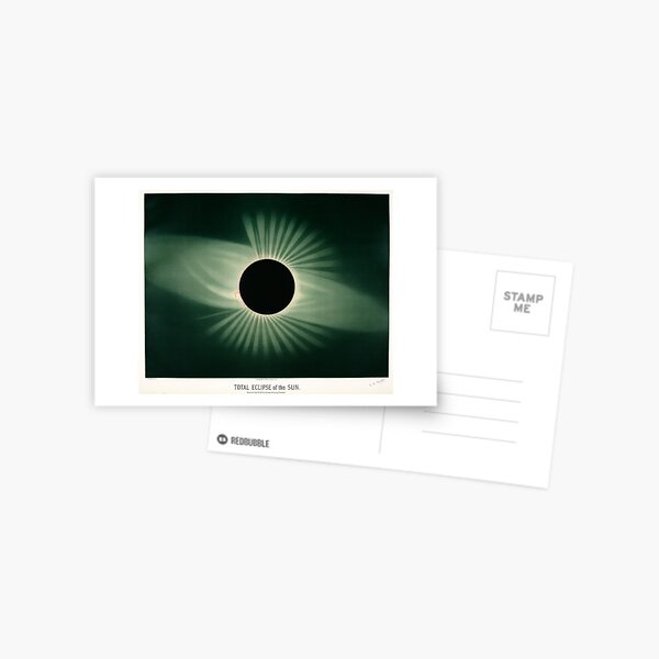 Item preview, Total eclipse of the sun, from the Trouvelot astronomical drawings (1881-1882) designed and sold by circuitsnap.