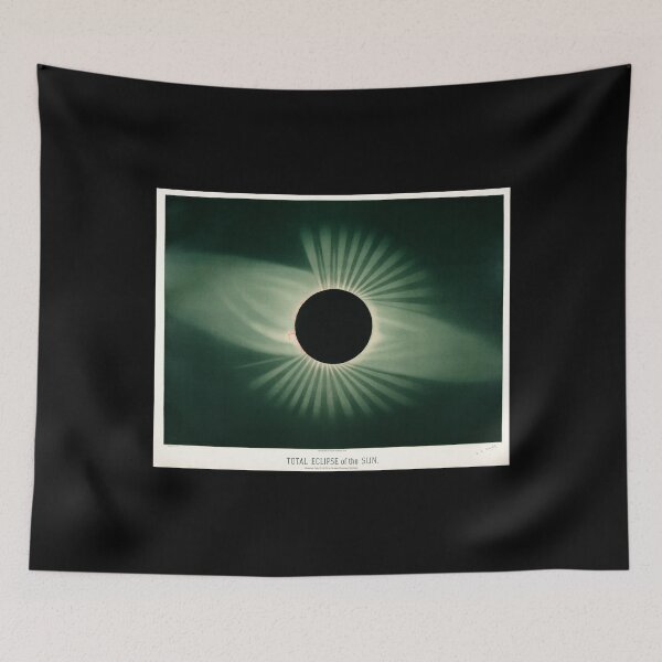 Item preview, Total eclipse of the sun, from the Trouvelot astronomical drawings (1881-1882) designed and sold by circuitsnap.