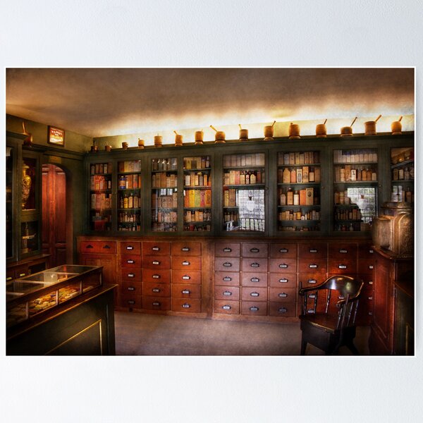 Item preview, Pharmacy - The Apothecary Shop designed and sold by Mike Savad Photography.
