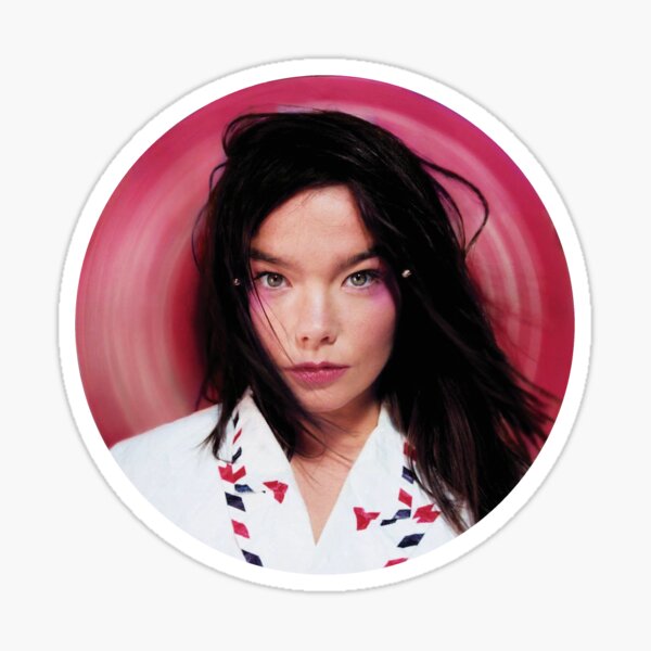 Björk Post Sticker