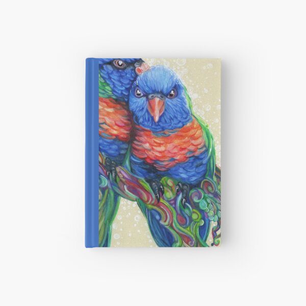 Lovely Lories Hardcover Journal