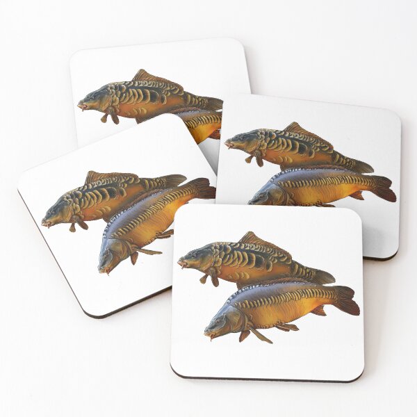 Item preview, Double carp trouble designed and sold by InkFish Art.