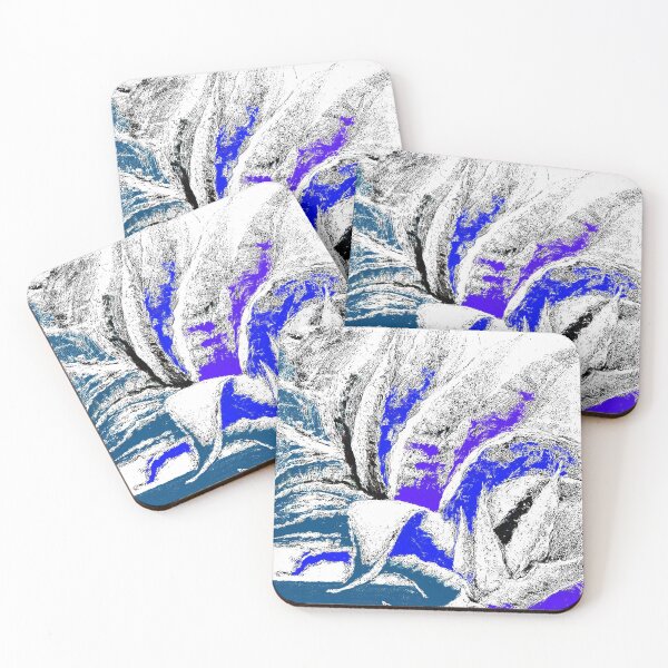 Item preview, MODERN PASTEL LILAC PURPLE BLUE DESERT AGAVE CACTI designed and sold by sharlesart.