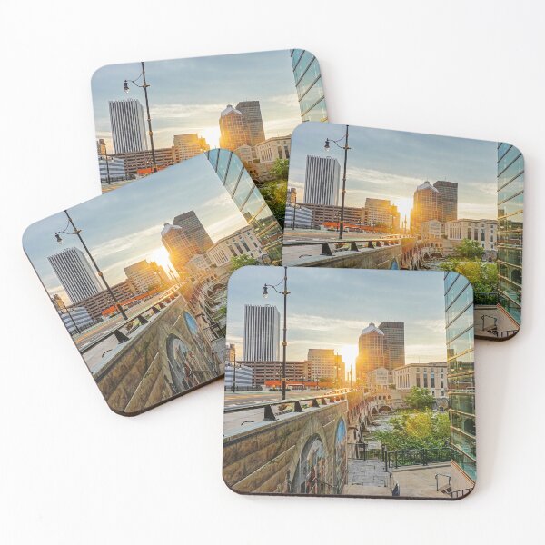 Item preview, Rochester NY Sunrise Genesee River designed and sold by WayneOxfordPh.