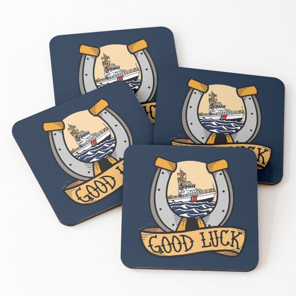 Item preview, Coast Guard Good Luck - 87 WPB Patrol Boat designed and sold by AlwaysReadyCltv.