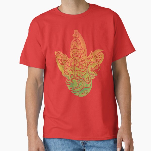 Item preview, Prehistoric Print (brown) designed and sold by Wayne Minnis.