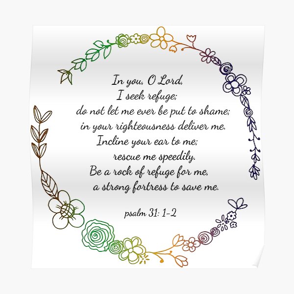 psalm-31-posters-redbubble