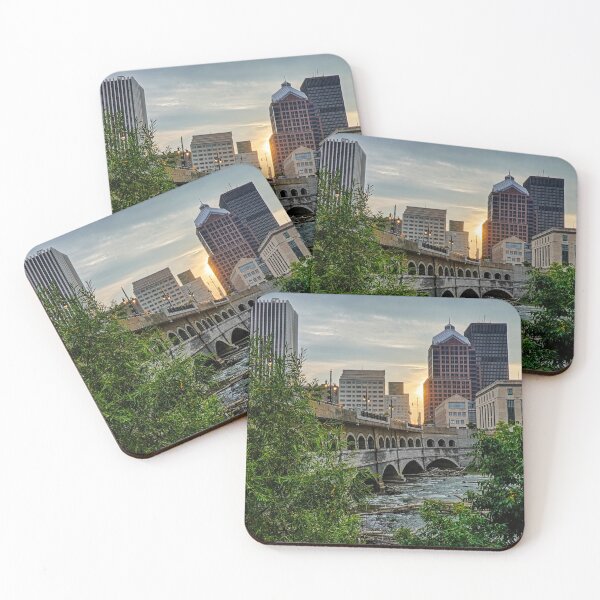 Item preview, Rochester NY Sunrise Genesee River Grass designed and sold by WayneOxfordPh.