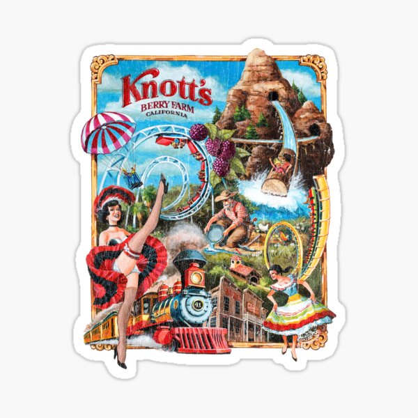 Theme Parks Stickers Redbubble - insane winter wonderland in theme park tycoon 2 roblox youtube