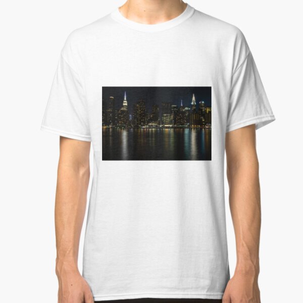 New York by Night Classic T-Shirt