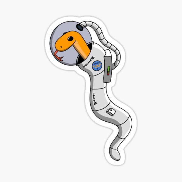 Item preview, space snake designed and sold by mikegues.