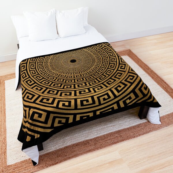 Greek circle Comforter
