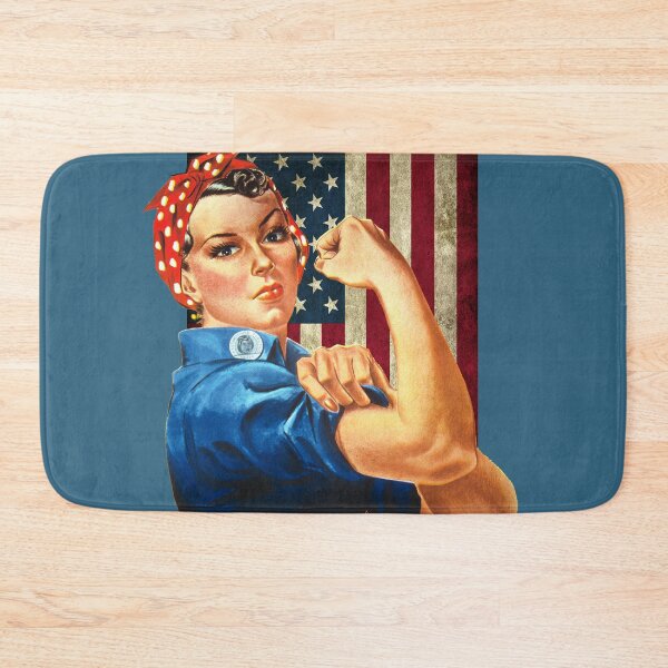 Item preview, Rosie the Riveter American Flag designed and sold by Sneek661.