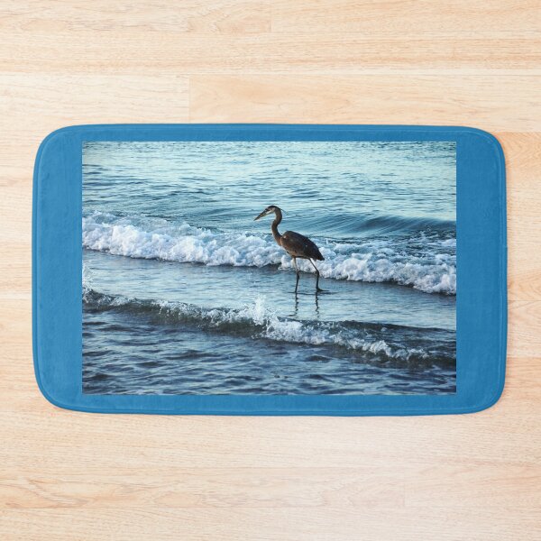 Item preview, Early Morning Heron Beach Walk designed and sold by Debbie Oppermann.