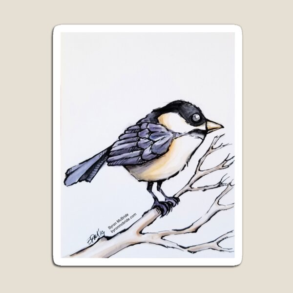 Chickadee Magnet