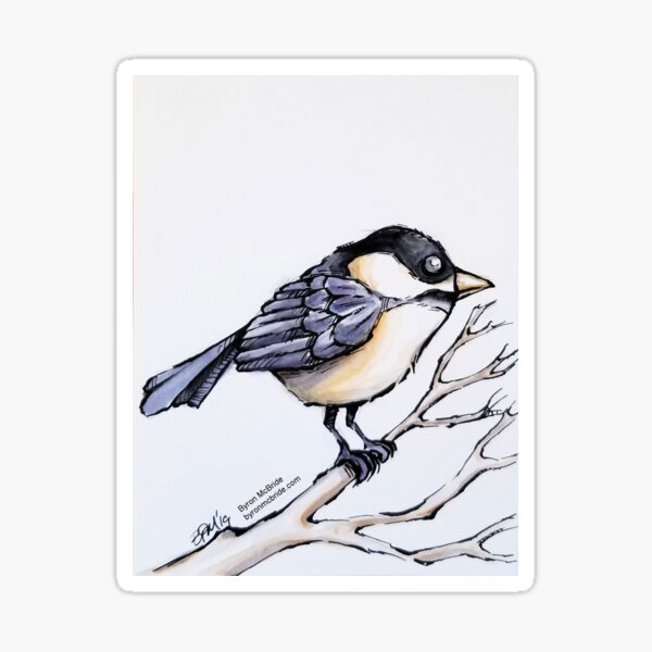 Chickadee Sticker