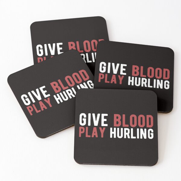 Item preview, Give Blood Play Hurling - Funny Hurlers Hurling Player Gift designed and sold by Dan66.