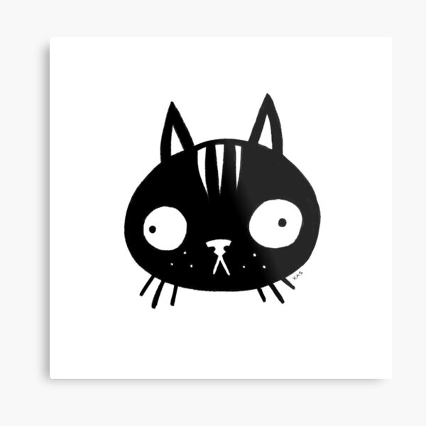 Derp Cat Metal Print