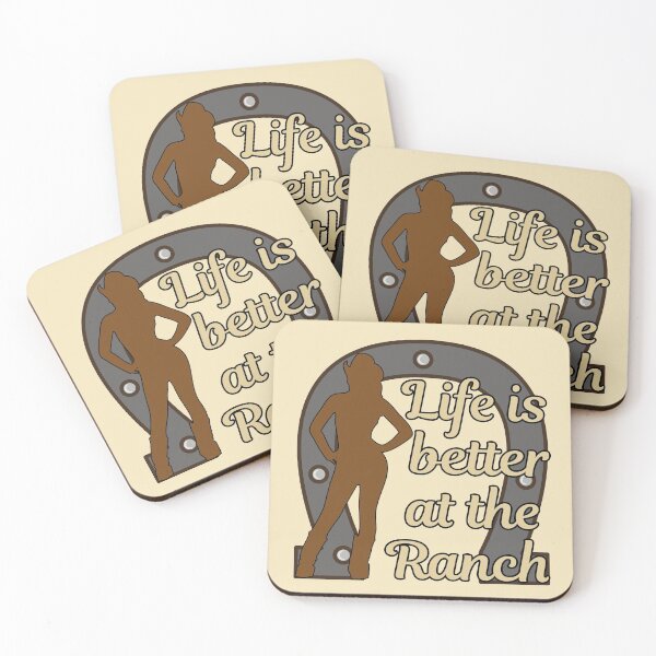 Item preview, Life is Better at the Ranch designed and sold by Epic Love Designs.
