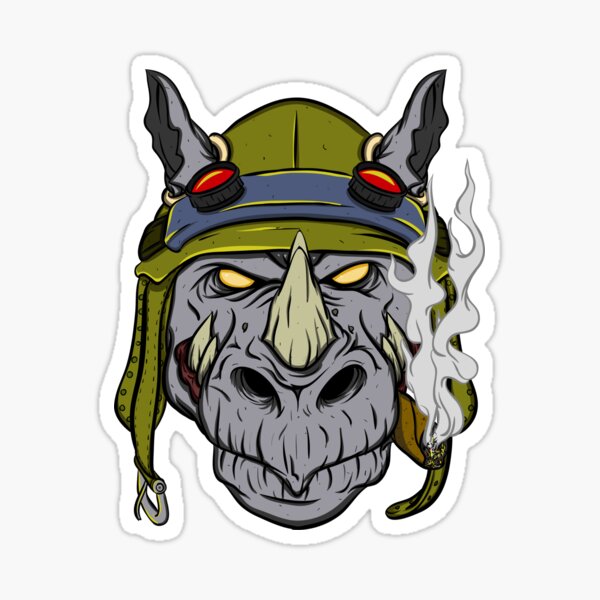 Rocksteady Sticker