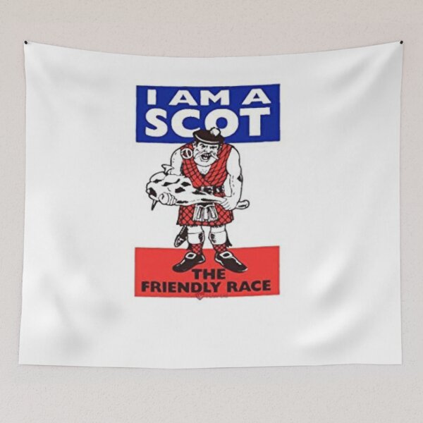 Item preview, I Am A Scot The Friendly Race T-shirt designed and sold by KILTEDBILL2112.