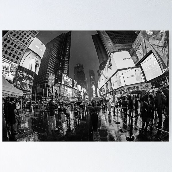 City - NY - A rainy day in New York City 1943 Photograph by Mike Savad -  Fine Art America